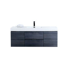Load image into Gallery viewer, Bliss 60&quot; Single Sink Wall Mount Modern Bathroom Vanity - Vanity Grace Store