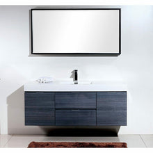 Load image into Gallery viewer, Bliss 60&quot; Single Sink Wall Mount Modern Bathroom Vanity - Vanity Grace Store