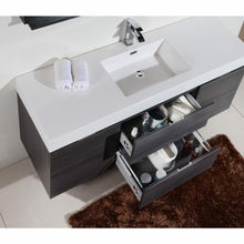 Load image into Gallery viewer, Bliss 60&quot; Single Sink Wall Mount Modern Bathroom Vanity - Vanity Grace Store