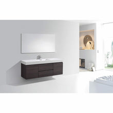 Load image into Gallery viewer, Bliss 60&quot; Single Sink Wall Mount Modern Bathroom Vanity - Vanity Grace Store