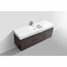 Load image into Gallery viewer, Bliss 60&quot; Single Sink Wall Mount Modern Bathroom Vanity - Vanity Grace Store