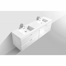 Load image into Gallery viewer, Bliss 72&quot; Double Sink Wall Mount Modern Bathroom Vanity - Vanity Grace Store US