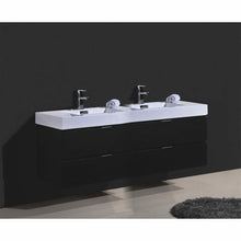 Load image into Gallery viewer, Bliss 80&quot; Double Sink Wall Mount Modern Bathroom Vanity - Vanity Grace Store