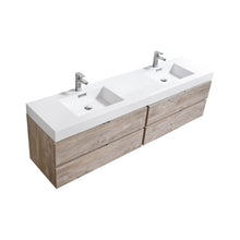 Load image into Gallery viewer, Bliss 80&quot; Double Sink Wall Mount Modern Bathroom Vanity - Vanity Grace Store