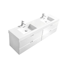 Load image into Gallery viewer, Bliss 80&quot; Double Sink Wall Mount Modern Bathroom Vanity - Vanity Grace Store