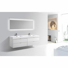 Load image into Gallery viewer, Bliss 80&quot; Double Sink Wall Mount Modern Bathroom Vanity - Vanity Grace Store