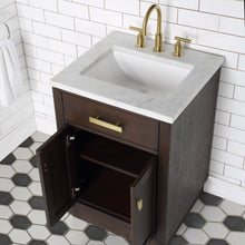 Load image into Gallery viewer, Water Creation Chestnut 24" Single Bathroom Vanity in Brown Oak- Water Creation