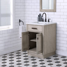 Load image into Gallery viewer, Water Creation Chestnut 24" Single Bathroom Vanity in Grey Oak- Water Creation