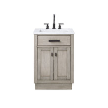 Load image into Gallery viewer, Water Creation Chestnut 24" Single Bathroom Vanity in Grey Oak- Water Creation