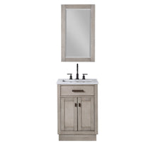 Load image into Gallery viewer, Water Creation Chestnut 24" Single Bathroom Vanity in Grey Oak- Water Creation