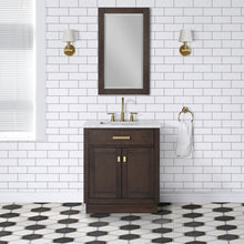 Load image into Gallery viewer, Water Creation Chestnut 30&quot; Single Bathroom Vanity in Brown Oak- Water Creation
