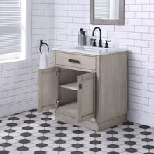 Load image into Gallery viewer, Water Creation Chestnut 30&quot; Single Bathroom Vanity in Grey Oak- Water Creation
