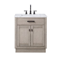 Load image into Gallery viewer, Water Creation Chestnut 30&quot; Single Bathroom Vanity in Grey Oak- Water Creation