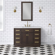 Load image into Gallery viewer, Water Creation Chestnut 48&quot; Single Bathroom Vanity in Brown Oak- Water Creation