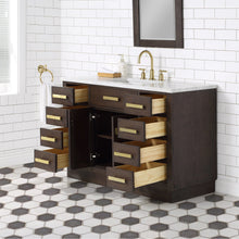 Load image into Gallery viewer, Water Creation Chestnut 48&quot; Single Bathroom Vanity in Brown Oak- Water Creation