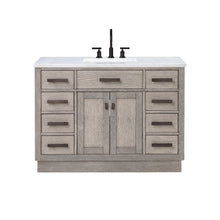 Load image into Gallery viewer, Water Creation Chestnut 48&quot; Single Bathroom Vanity in Grey Oak- Water Creation