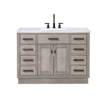 Load image into Gallery viewer, Water Creation Chestnut 48&quot; Single Bathroom Vanity in Grey Oak- Water Creation
