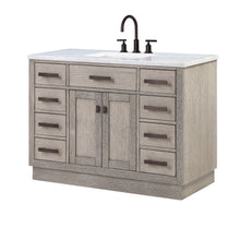 Load image into Gallery viewer, Water Creation Chestnut 48&quot; Single Bathroom Vanity in Grey Oak- Water Creation