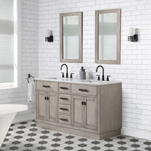 Load image into Gallery viewer, Water Creation Chestnut 60&quot; Double Bathroom Vanity in Grey Oak- Water Creation