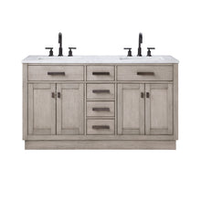 Load image into Gallery viewer, Water Creation Chestnut 60&quot; Double Bathroom Vanity in Grey Oak- Water Creation