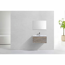 Load image into Gallery viewer, Divario Nature Wood Wall Mount Modern Bathroom Vanity - Vanity Grace Store