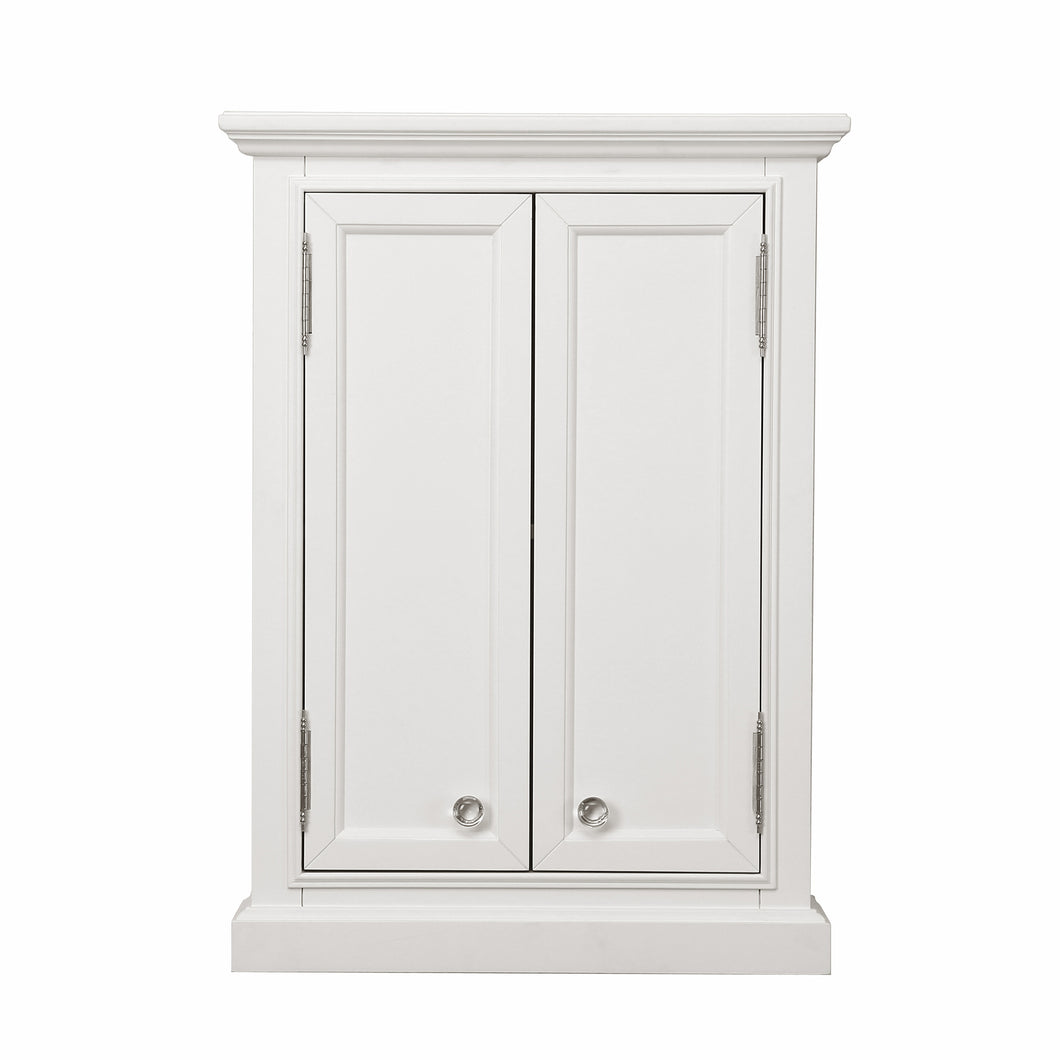 Water Creation Derby Collection Wall Cabinet In White- Water Creation