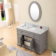 Load image into Gallery viewer, Water Creation 48 Inch Cashmere Grey Single Sink Bathroom Vanity From The Derby Collection- Water Creation