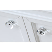 Load image into Gallery viewer, Water Creation 72 Inch Pure White Double Sink Bathroom Vanity With Matching Framed Mirrors And Faucets From The Derby Collection- Water Creation