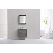 Load image into Gallery viewer, Kubebath DeLusso 24&quot; Wall Mount Modern Floating Vanity 