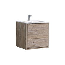 Load image into Gallery viewer, Kubebath DeLusso 24&quot; Wall Mount Modern Floating Vanity- Kubebath