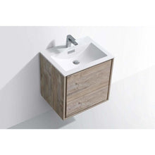 Load image into Gallery viewer, Kubebath DeLusso 24&quot; Wall Mount Modern Floating Vanity 