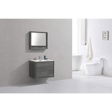 Load image into Gallery viewer, Kubebath DeLusso 30&quot; Wall Mount Modern Floating bathroom Vanity