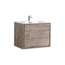 Load image into Gallery viewer, Kubebath DeLusso 30&quot; Modern Wall Mount Floating Bathroom Vanity- Kubebath