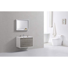 Load image into Gallery viewer, Kubebath DeLusso 36&quot; Wall Mount Floating Bathroom Vanity 