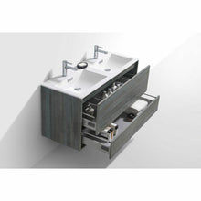 Load image into Gallery viewer, Kubebath DeLusso 48 inch double sink vanity 