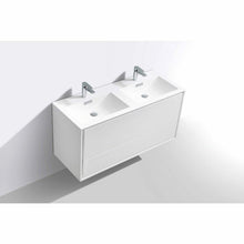 Load image into Gallery viewer, Kubebath DeLusso 48 inch double sink vanity 