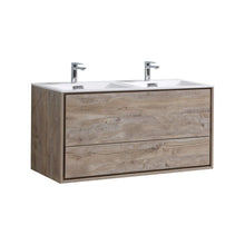 Load image into Gallery viewer, Kubebath DeLusso 48 inch double sink vanity 