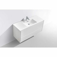 Load image into Gallery viewer, DeLusso 48&quot; Single Sink Wall Mount Modern Bathroom Vanity - Vanity Grace Store