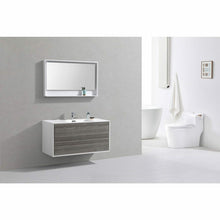 Load image into Gallery viewer, DeLusso 48&quot; Single Sink Wall Mount Modern Bathroom Vanity - Vanity Grace Store