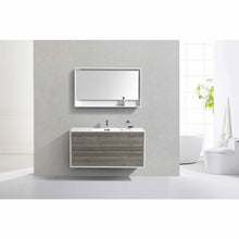 Load image into Gallery viewer, DeLusso 48&quot; Single Sink Wall Mount Modern Bathroom Vanity - Vanity Grace Store