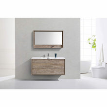 Load image into Gallery viewer, DeLusso 48&quot; Single Sink Wall Mount Modern Bathroom Vanity - Vanity Grace Store