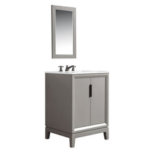 Load image into Gallery viewer, Water Creation Elizabeth 24-Inch Single Sink Carrara White Marble Vanity In Monarch Blue- Water Creation