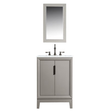 Load image into Gallery viewer, Water Creation Elizabeth 24-Inch Single Sink Carrara White Marble Vanity In Pure White With Matching Mirror(s)- Water Creation