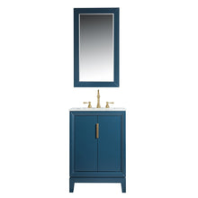 Load image into Gallery viewer, Water Creation Elizabeth 24-Inch Single Sink Carrara White Marble Vanity In Cashmere Grey  With F2-0012-03-TL Lavatory Faucet(s)- Water Creation