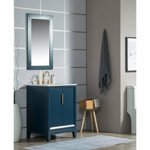 Load image into Gallery viewer, Water Creation Elizabeth 24-Inch Single Sink Carrara White Marble Vanity In Cashmere Grey  With F2-0012-03-TL Lavatory Faucet(s)- Water Creation