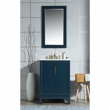 Load image into Gallery viewer, Water Creation Elizabeth 24-Inch Single Sink Carrara White Marble Vanity In Pure White With Matching Mirror(s) and F2-0012-01-TL Lavatory Faucet(s)- Water Creation