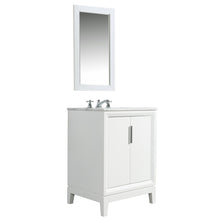Load image into Gallery viewer, Water Creation Elizabeth 24-Inch Single Sink Carrara White Marble Vanity In Monarch Blue  With F2-0012-06-TL Lavatory Faucet(s)- Water Creation