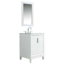 Load image into Gallery viewer, Water Creation Elizabeth 24-Inch Single Sink Carrara White Marble Vanity In Monarch Blue With Matching Mirror(s) and F2-0012-06-TL Lavatory Faucet(s)- Water Creation