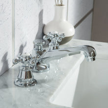 Load image into Gallery viewer, Water Creation Elizabeth 24-Inch Single Sink Carrara White Marble Vanity In Cashmere Grey With Matching Mirror(s) and F2-0012-03-TL Lavatory Faucet(s)- Water Creation