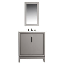 Load image into Gallery viewer, Water Creation Elizabeth 30-Inch Single Sink Carrara White Marble Vanity In Cashmere Grey  With F2-0009-03-BX Lavatory Faucet(s)- Water Creation